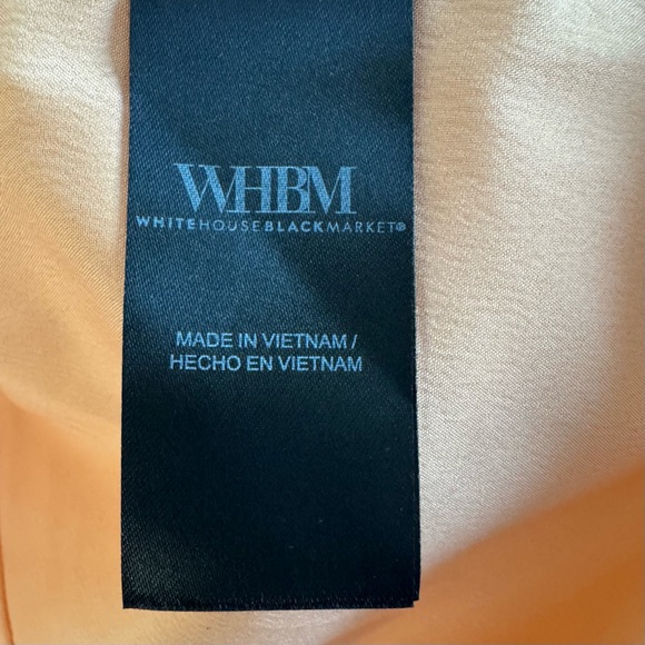 New White House Black Market Tailored Stretch Work Blazer Career Wear Peach 8 - Picture 7 of 7